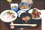 楽しい食事の様子